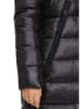 AMBER & JUNE Steppmantel in Schwarz