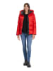 AMBER & JUNE Steppjacke in Rot