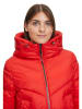 AMBER & JUNE Steppjacke in Rot