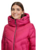 AMBER & JUNE Steppjacke in Pink