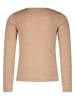 Like Flo Longsleeve "Like Flo Flo" in Hellbraun