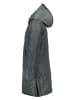 No-bell Doorgestikte mantel "NoBell' Baggy" grijs