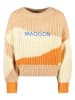 Street Called Madison Pullover "Beep" in Orange