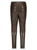 Like Flo Kunstlederhose "Jaylin" in Braun
