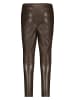 Street Called Madison Kunstleren legging "Jaylin" bruin