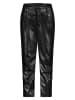 Like Flo Kunstleren broek "Yara" zwart