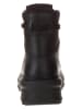 Hunter Leren boots zwart