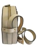 ORE10 Schoudertas beige - (B)24 x (H)21 x (D)7 cm