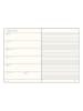 LEUCHTTURM1917 Kalendarz tygodniowy i notatnik w kolorze fioletowym - 14,5 x 21 cm, ENG