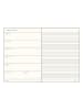 LEUCHTTURM1917 Weekkalender & notitieboek zwart - (B)14,5 x (H)21 cm, ENG