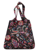 Reisenthel Torba w kolorze czarnym ze wzorem na zakupy - 43 x 63 x 6 cm