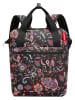 Reisenthel Plecak w kolorze czarnym ze wzorem - 31 x 39 x 17 cm