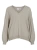 Vila Pullover "Comfy" in Grau
