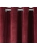 Chic Home Gardine in Bordeaux - (L)270 x (B)140 cm