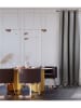 Chic Home Gordijn grijs - (L)270 x (B)140 cm