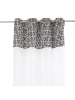 Chic Home Gordijn wit/zwart - (L)270 x (B)140 cm