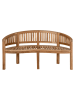 House Nordic Bank in Hellbraun - (B)150 x (H)85 x (T)60 cm