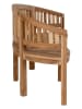 House Nordic Bank in Hellbraun - (B)150 x (H)85 x (T)60 cm