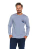 Doctor Nap Pyjama in Hellblau/ Dunkelblau