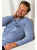 Doctor Nap Pyjama in Hellblau/ Dunkelblau