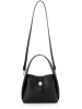 Vince Camuto Henkeltasche "Turin" in Schwarz - (B)25 x (H)19 x (T)14 cm