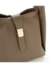 Vince Camuto Henkeltasche "Turin" in Taupe - (B)25 x (H)19 x (T)14 cm