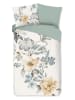 Good Morning Beddengoedset "Celina" wit/mintgroen