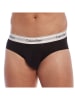 CALVIN KLEIN UNDERWEAR 3er-Set. Slips in Schwarz