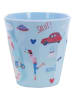 Overbeck and Friends Becher "Bonjour" in Hellblau - 250 ml
