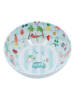 Overbeck and Friends Miska "Beach Life" w kolorze błękitnym ze wzorem - Ø 15,5 cm