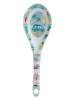 Overbeck and Friends Servierlöffel "Beach Life" in Hellblau/ Weiß - (L)21,8 cm