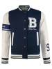 Blue Effect Sweatvest donkerblauw/wit