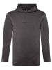 Blue Effect Hoodie in Anthrazit