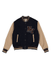 Blue Effect Sweatvest donkerblauw/bruin