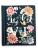 SiL Interiors 2er-Set: Fotoalben in Dunkelblau/ Rosa - (B)24 x (H)29 cm
