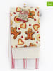 SiL Interiors 2-delige set: theedoeken meerkleurig - 2x 3 stuks