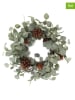 SiL Interiors Decoratieve krans groen/bruin - Ø 60 cm