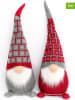 SiL Interiors Decoratief figuur rood/grijs - (H)100 cm (verrassingsproduct)