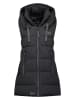 Canadian Peak Doorgestikte bodywarmer "Dolbeak" zwart