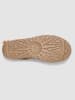 UGG Skórzane botki "Mini Bailey Bow II" w kolorze beżowym