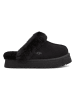 UGG Pantoffels met lamsvacht "Disquette" zwart
