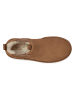 UGG Chelseaboots met lamsvacht "W Neumel Platform Chelsea" lichtbruin
