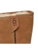 UGG Botki "Classic Short Bailey Zip" w kolorze jasnobrązowym z wełny jagnięcej