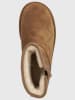 UGG Skórzane botki "Clasic Mini Bailey" w kolorze jasnobrązowym