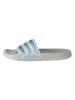 adidas Klapki "Adilette" w kolorze biało-błękitnym