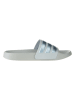 adidas Adiletten in Weiß/ Hellblau