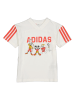 adidas 2-częściowy zestaw w kolorze czerwono-białym