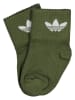 adidas Skarpety (3 pary) w kolorze zielono-beżowo-czarnym