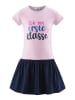 happy girls by Eisend Kleid in Rosa/ Dunkelblau