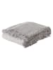 Boltze Wohndecke "Karma" Grau - (L)170 x (B)130 cm